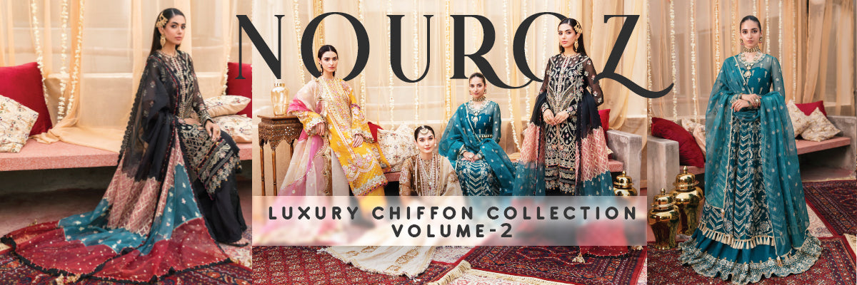 Nauroz Ayzel By Afrozeh Luxury Embroidered Chiffon Collection 2022 Vol-2 Nauroz Ayzel By Afrozeh Luxury Embroidered Chiffon Collection 2022 Vol-2
