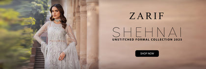 Shehnai By Zarif Luxury Wedding Unstitched Edit 2025 Shehnai By Zarif Luxury Wedding Unstitched Edit 2025