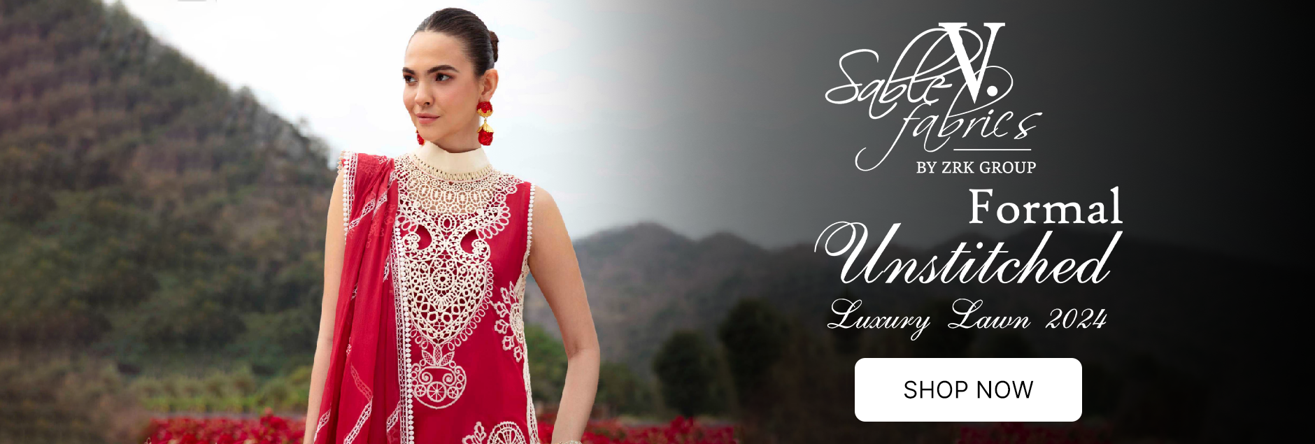 Sable Vogue Luxury Embroidered Lawn Collection 2024 Sable Vogue Luxury Embroidered Lawn Collection 2024