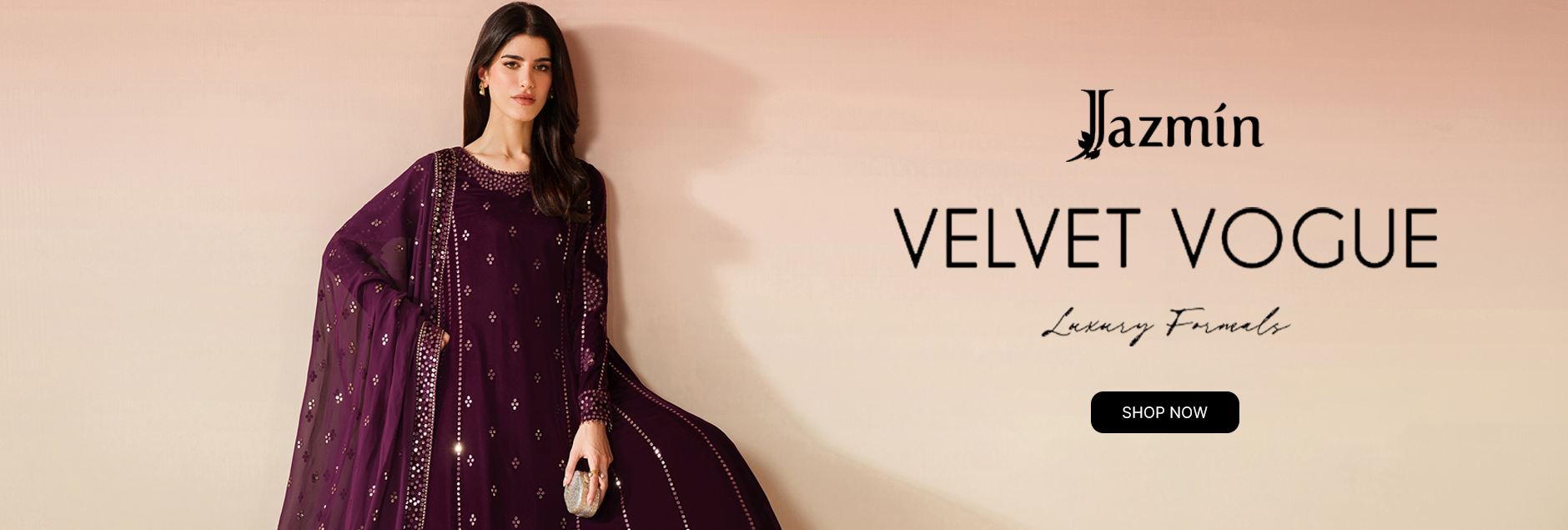 Velvet Vogue By Jazmin Luxury Formals Unstitched Collection 2025 Velvet Vogue By Jazmin Luxury Formals Unstitched Collection 2025