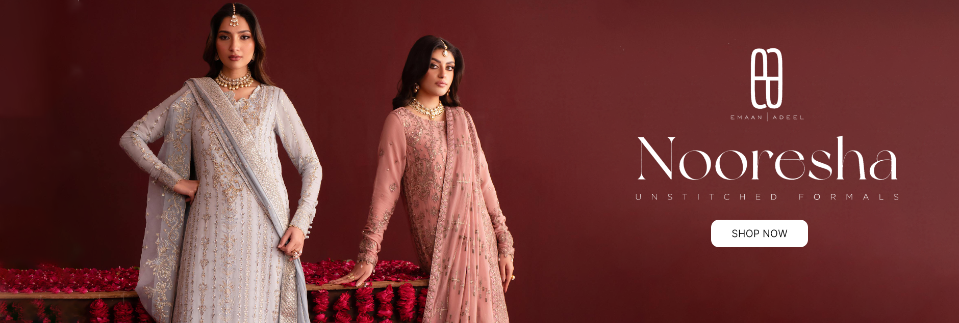 Nooresha By Emaan Adeel Formals Unstitched Collection 2025 Nooresha By Emaan Adeel Formals Unstitched Collection 2025