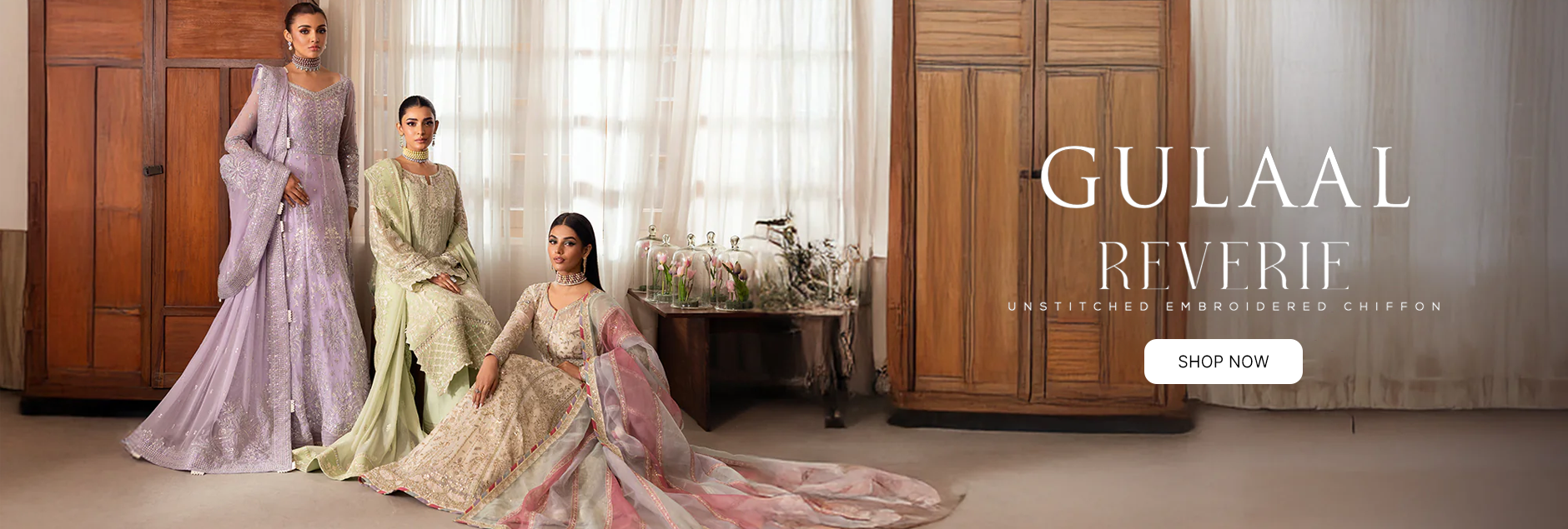 Reverie By Gulaal Embroidered Chiffon Unstitched Collection 2025 Reverie By Gulaal Embroidered Chiffon Unstitched Collection 2025