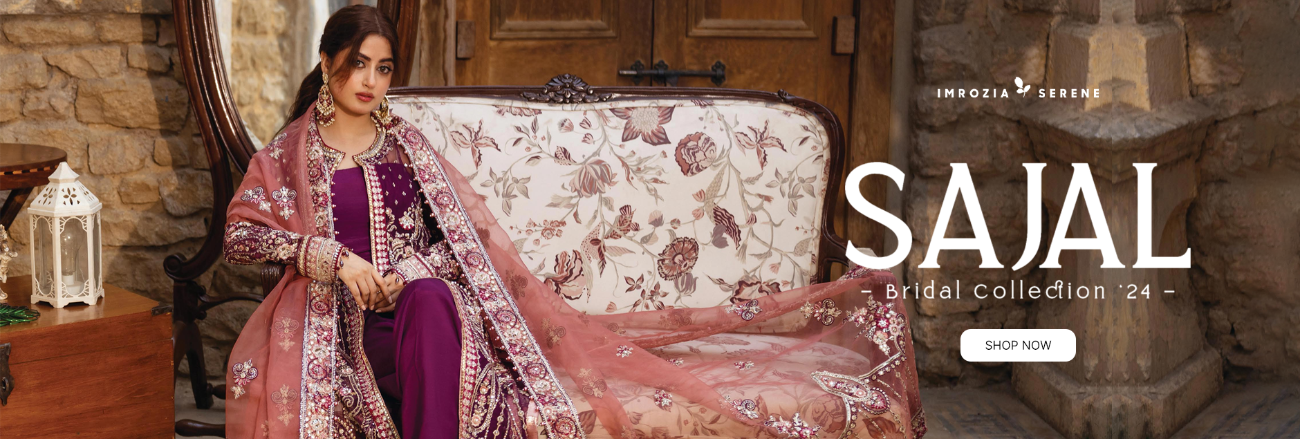 Sajal by Serene Premium Unstitched Bridal Collection 2024 Sajal by Serene Premium Unstitched Bridal Collection 2024