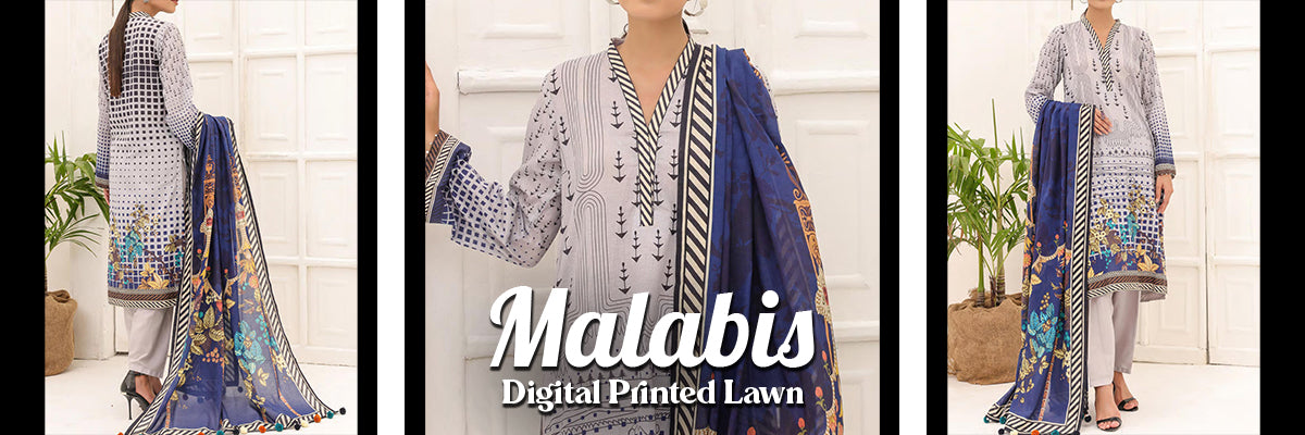 Malabis Digital Printed Lawn Malabis Digital Printed Lawn