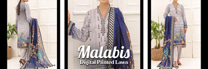 Malabis Digital Printed Lawn Malabis Digital Printed Lawn