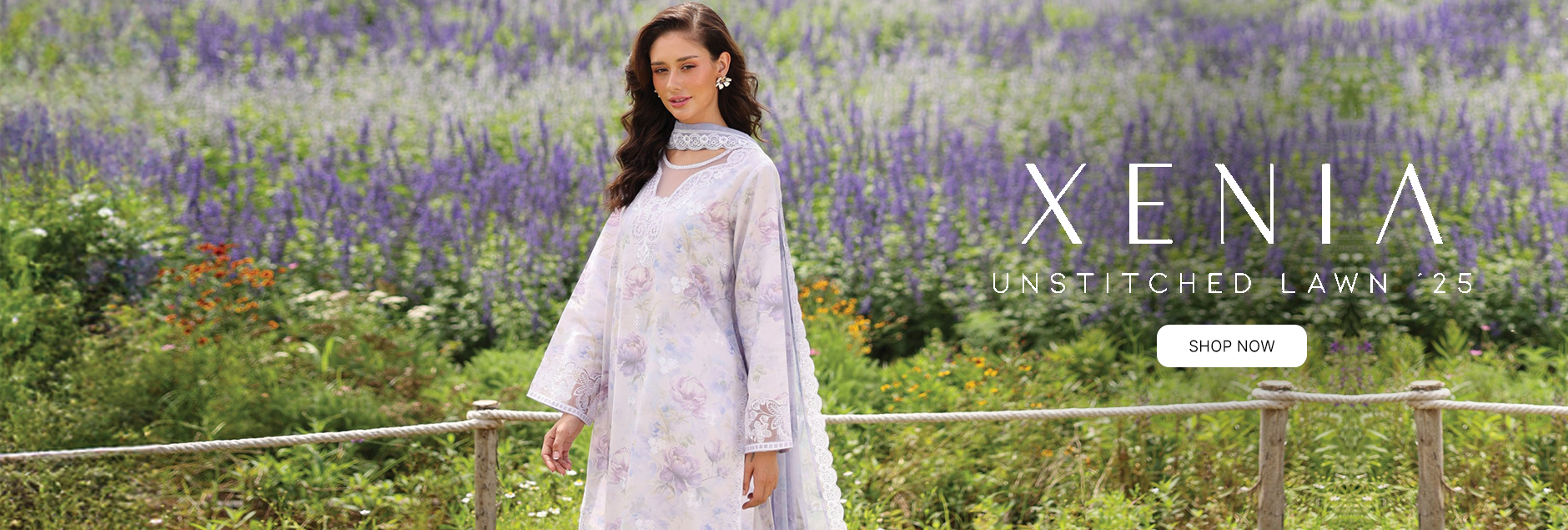 Xenia Luxury Embroidered Lawn Unstitched Collection 2025 Xenia Luxury Embroidered Lawn Unstitched Collection 2025