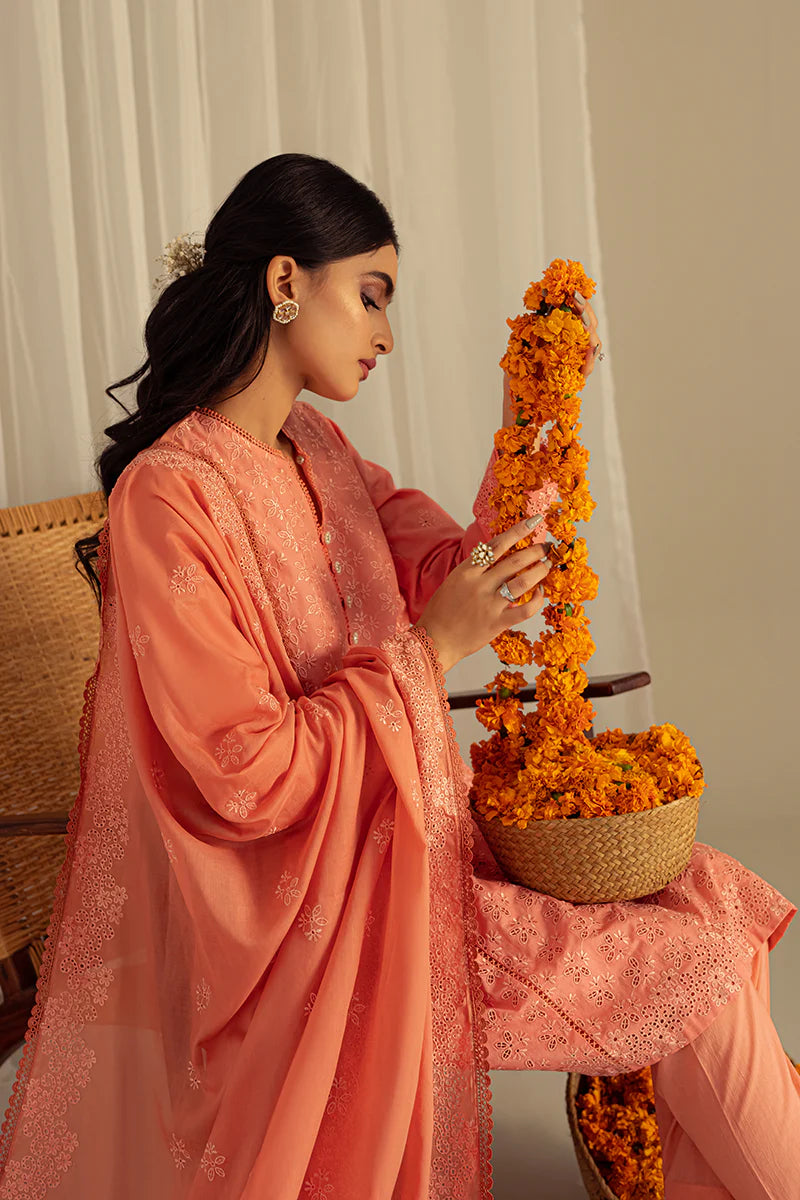 D#02 Cross Stitch Chikankari Emb Lawn Collection 523 D#02 Cross Stitch Chikankari Emb Lawn Collection 523