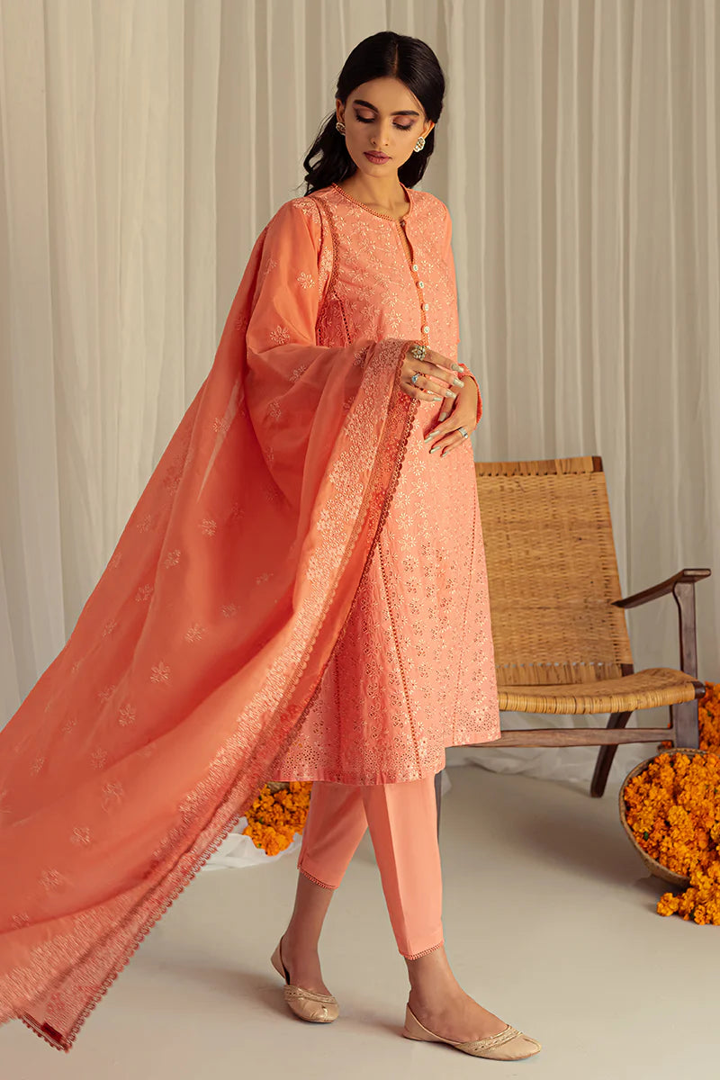 D#02 Cross Stitch Chikankari Emb Lawn Collection 523 D#02 Cross Stitch Chikankari Emb Lawn Collection 523