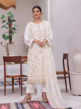 D#03 Amaira Fashion Duchess Semi Stitched Luxury Chiffon Collection 823