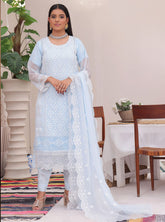D#05 Amaira Fashion Duchess Semi Stitched Luxury Chiffon Collection 823