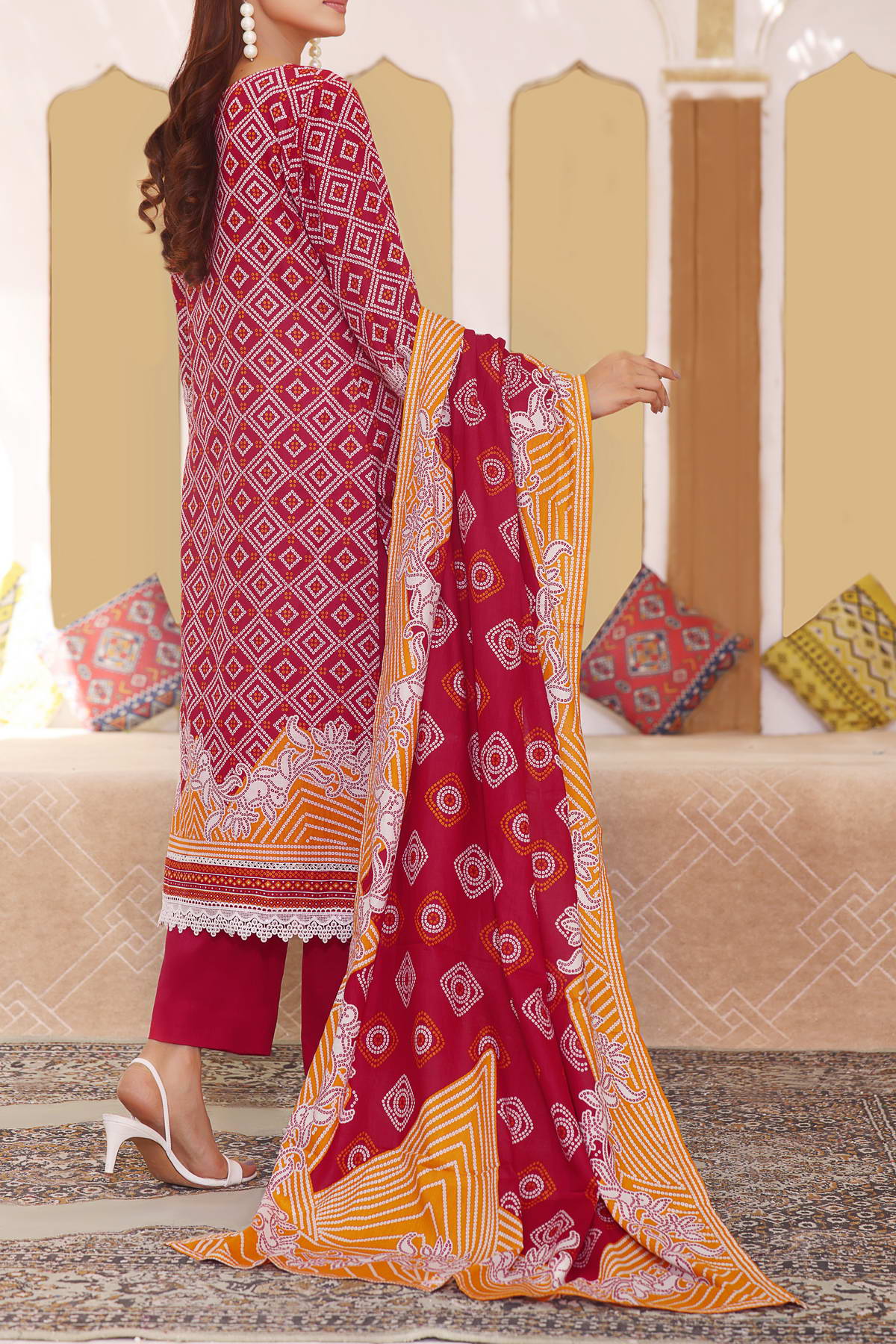 VS Textile Printed Lawn Unstitched 3 Piece Suit - 1004A VS Textile Printed Lawn Unstitched 3 Piece Suit - 1004A