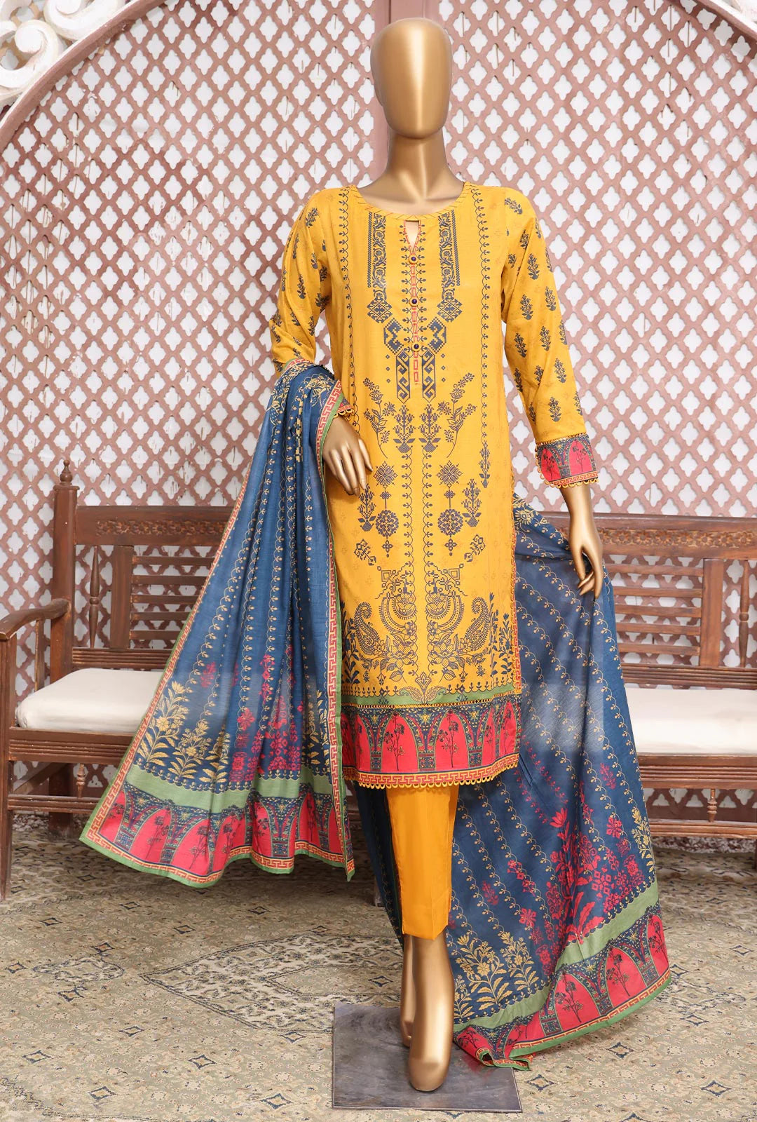 D#41 HZ Platinum Digital Printed Lawn Collection 523 D#41 HZ Platinum Digital Printed Lawn Collection 523