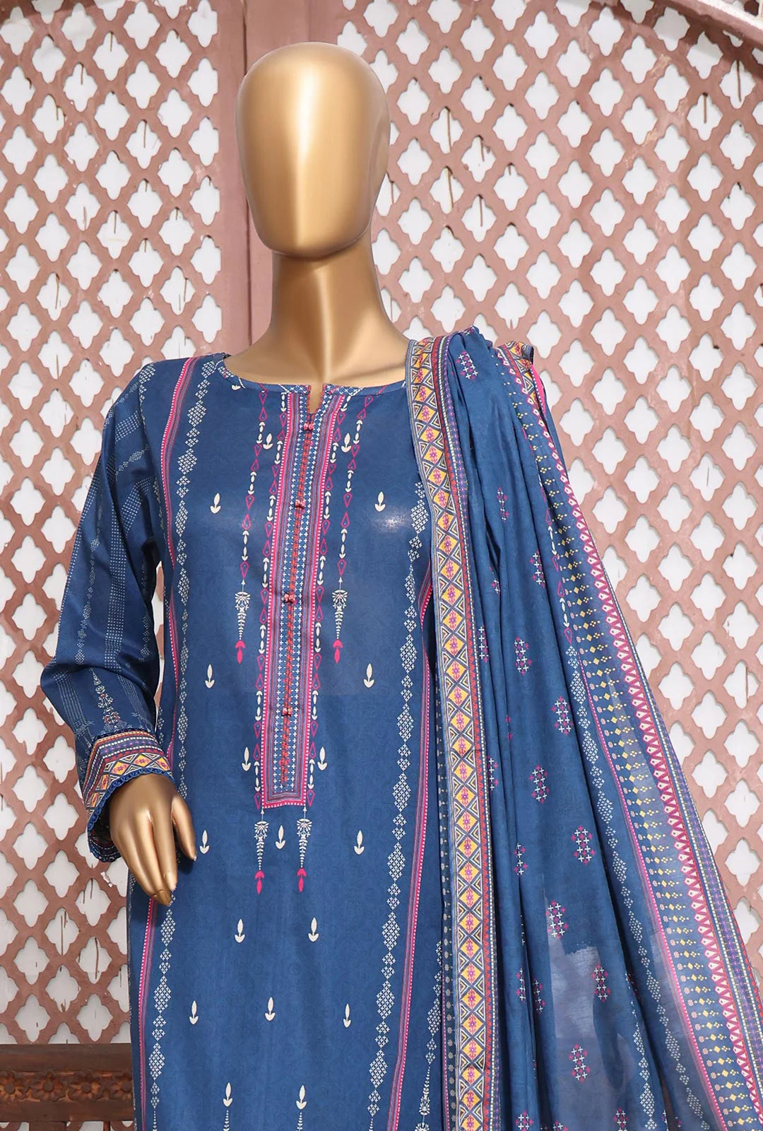 D#30 HZ Platinum Digital Printed Lawn Collection 523 D#30 HZ Platinum Digital Printed Lawn Collection 523