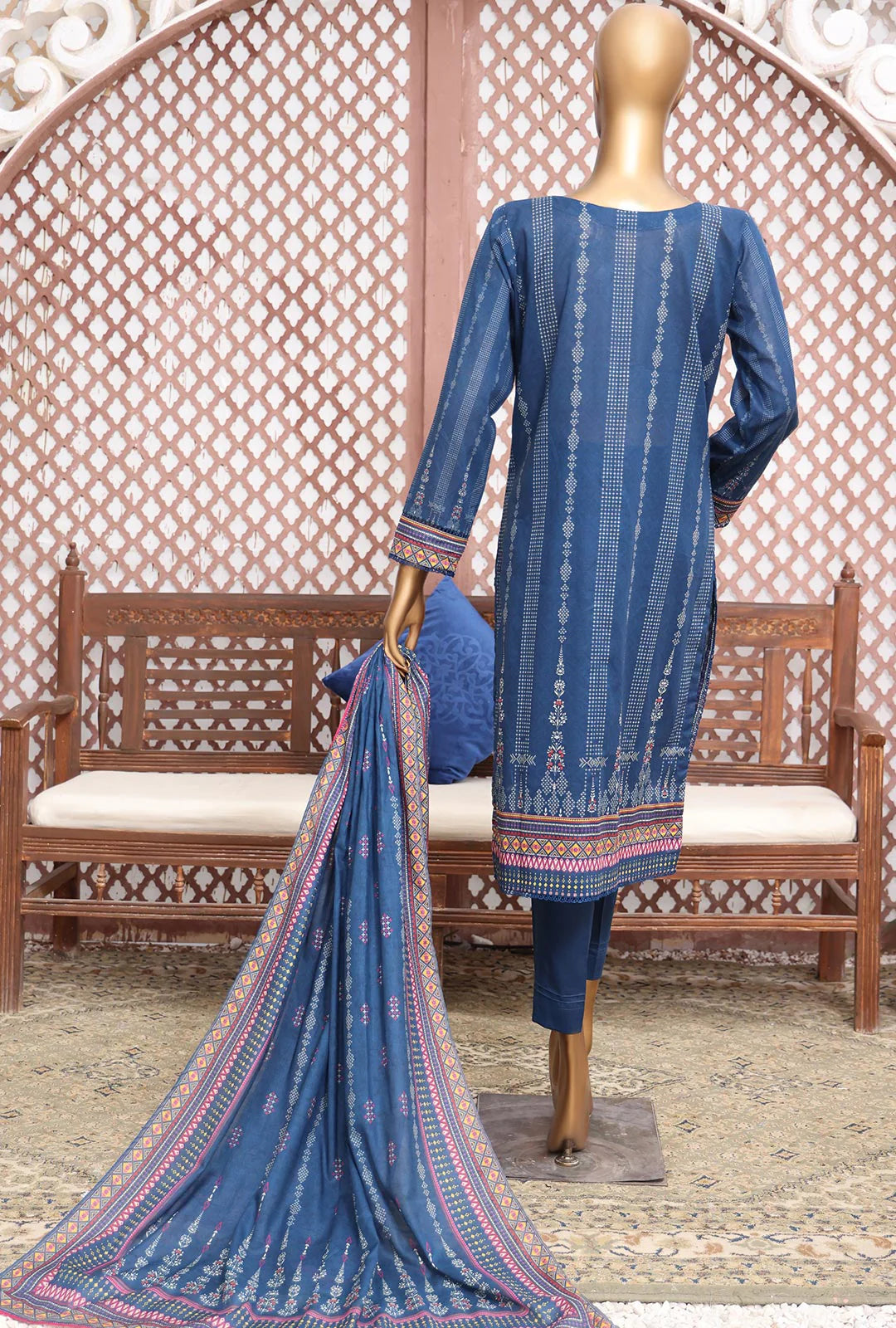 D#30 HZ Platinum Digital Printed Lawn Collection 523 D#30 HZ Platinum Digital Printed Lawn Collection 523