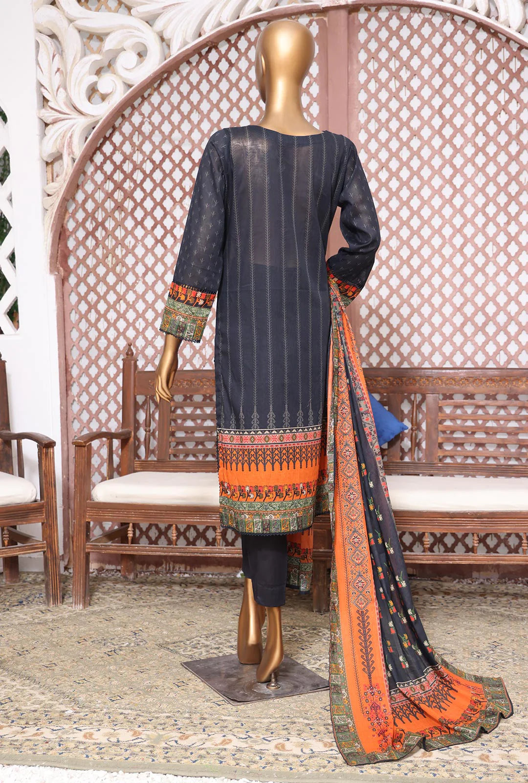 D#42 HZ Platinum Digital Printed Lawn Collection 523 D#42 HZ Platinum Digital Printed Lawn Collection 523