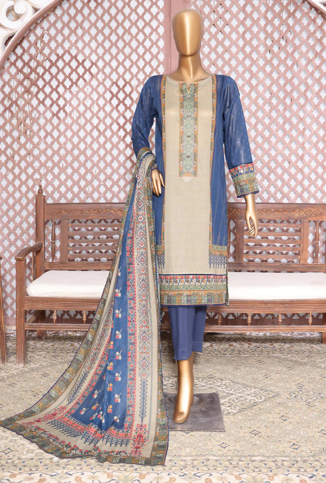 D#43 HZ Platinum Digital Printed Lawn Collection 523 D#43 HZ Platinum Digital Printed Lawn Collection 523