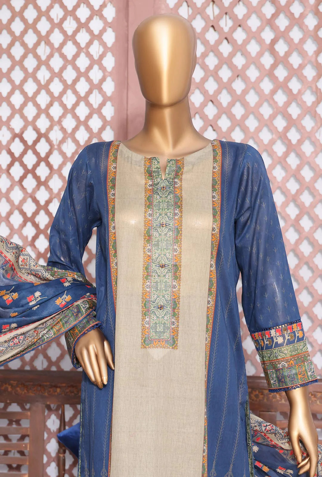 D#43 HZ Platinum Digital Printed Lawn Collection 523 D#43 HZ Platinum Digital Printed Lawn Collection 523