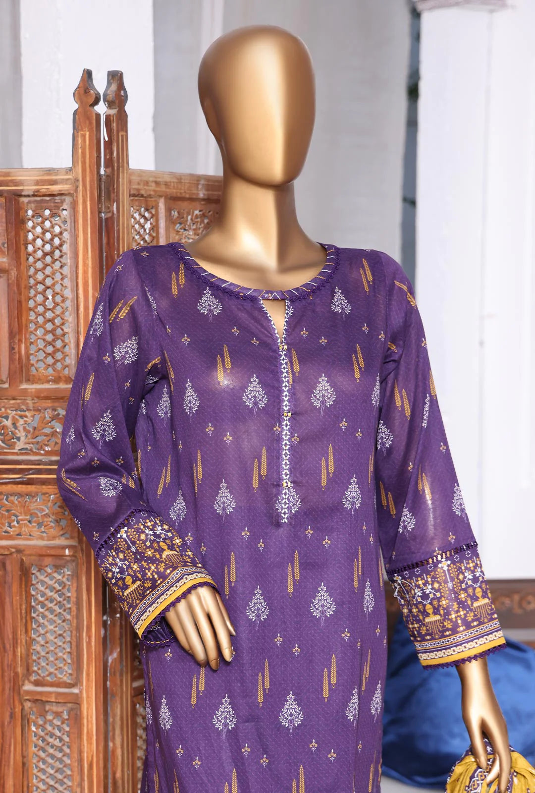 D#39 HZ Platinum Digital Printed Lawn Collection 523 D#39 HZ Platinum Digital Printed Lawn Collection 523