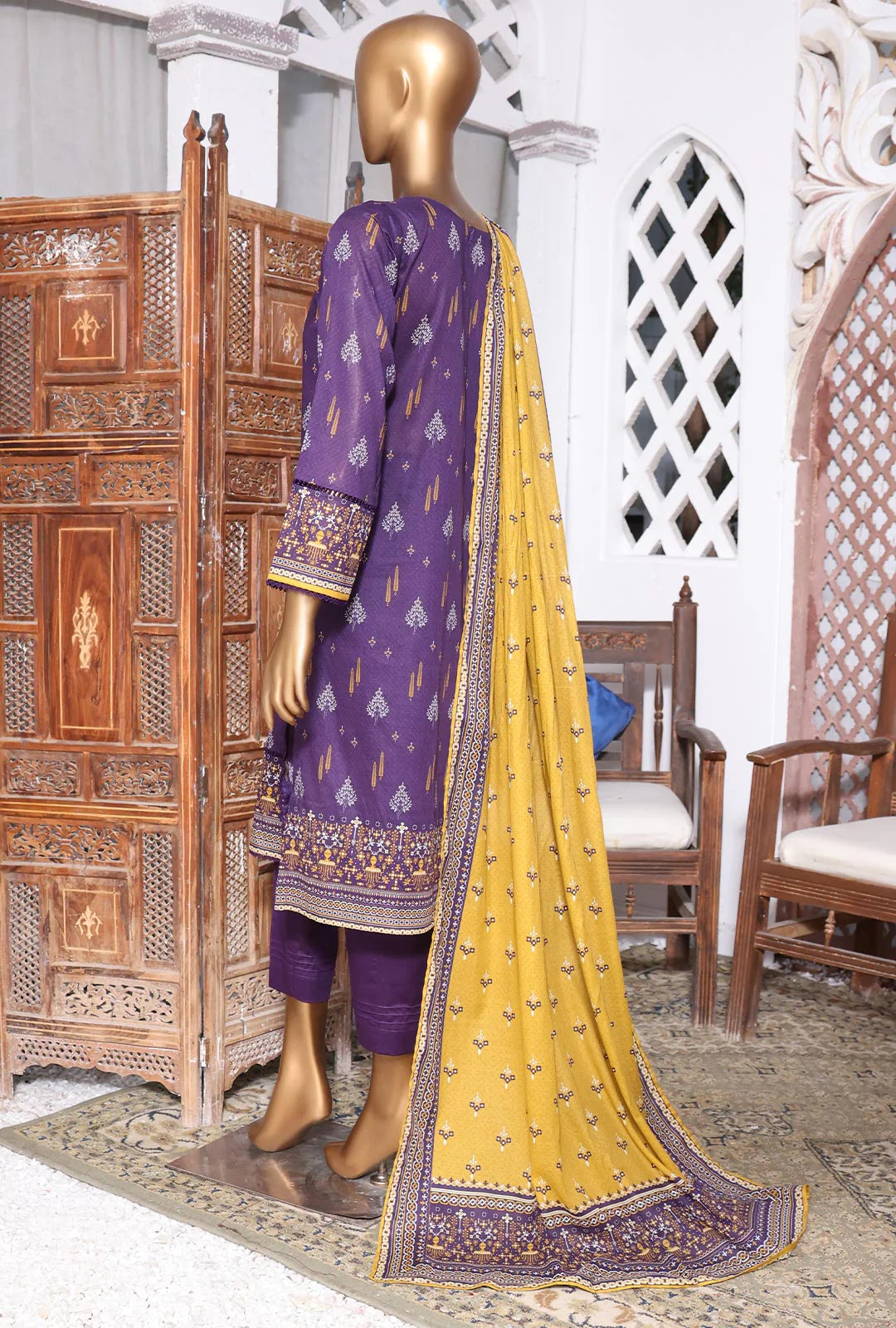 D#39 HZ Platinum Digital Printed Lawn Collection 523 D#39 HZ Platinum Digital Printed Lawn Collection 523