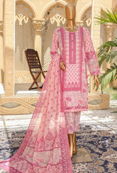 D#18393 HZ Organic Printed Lawn Collection 523