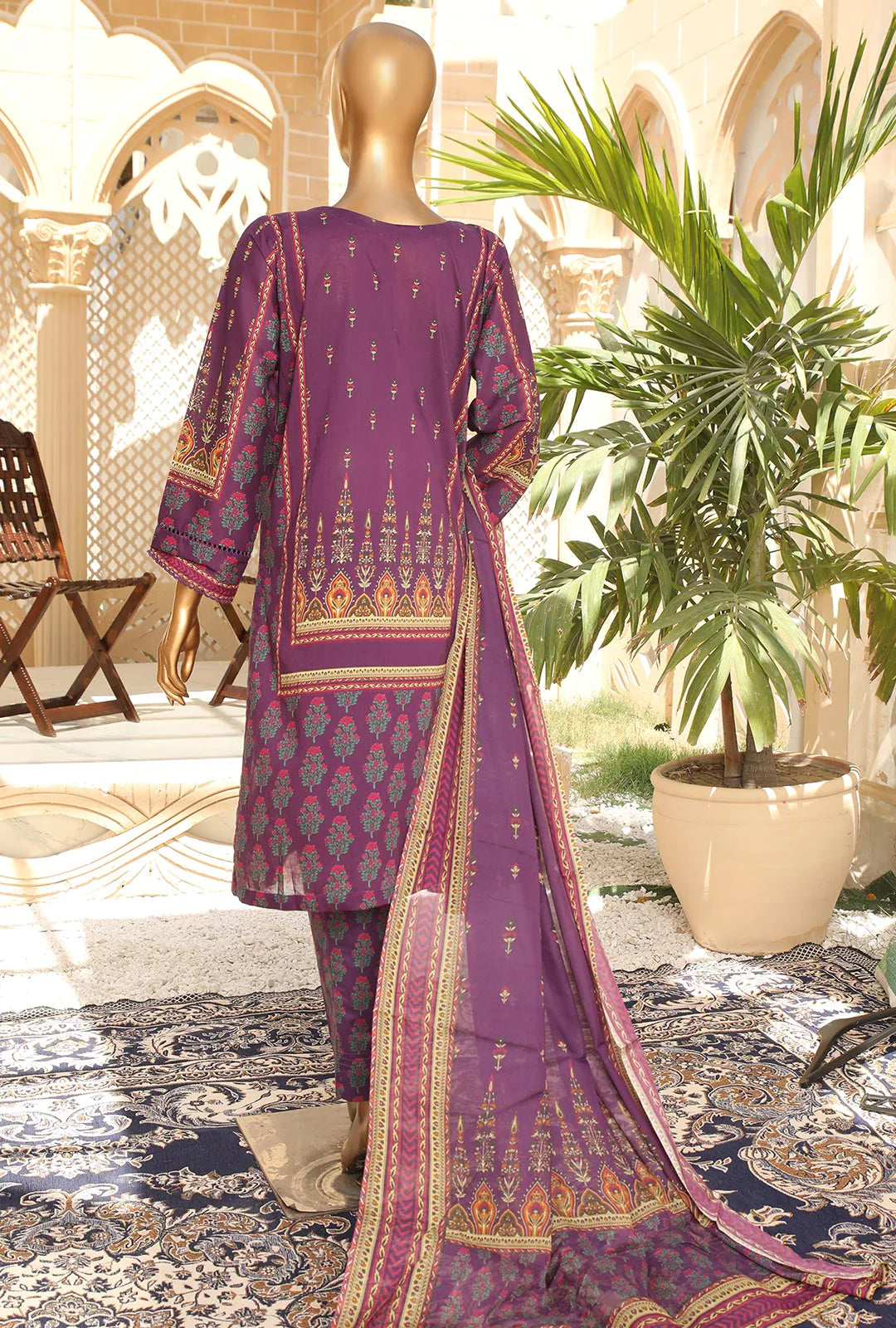 D#18391 HZ Organic Printed Lawn Collection 523 D#18391 HZ Organic Printed Lawn Collection 523