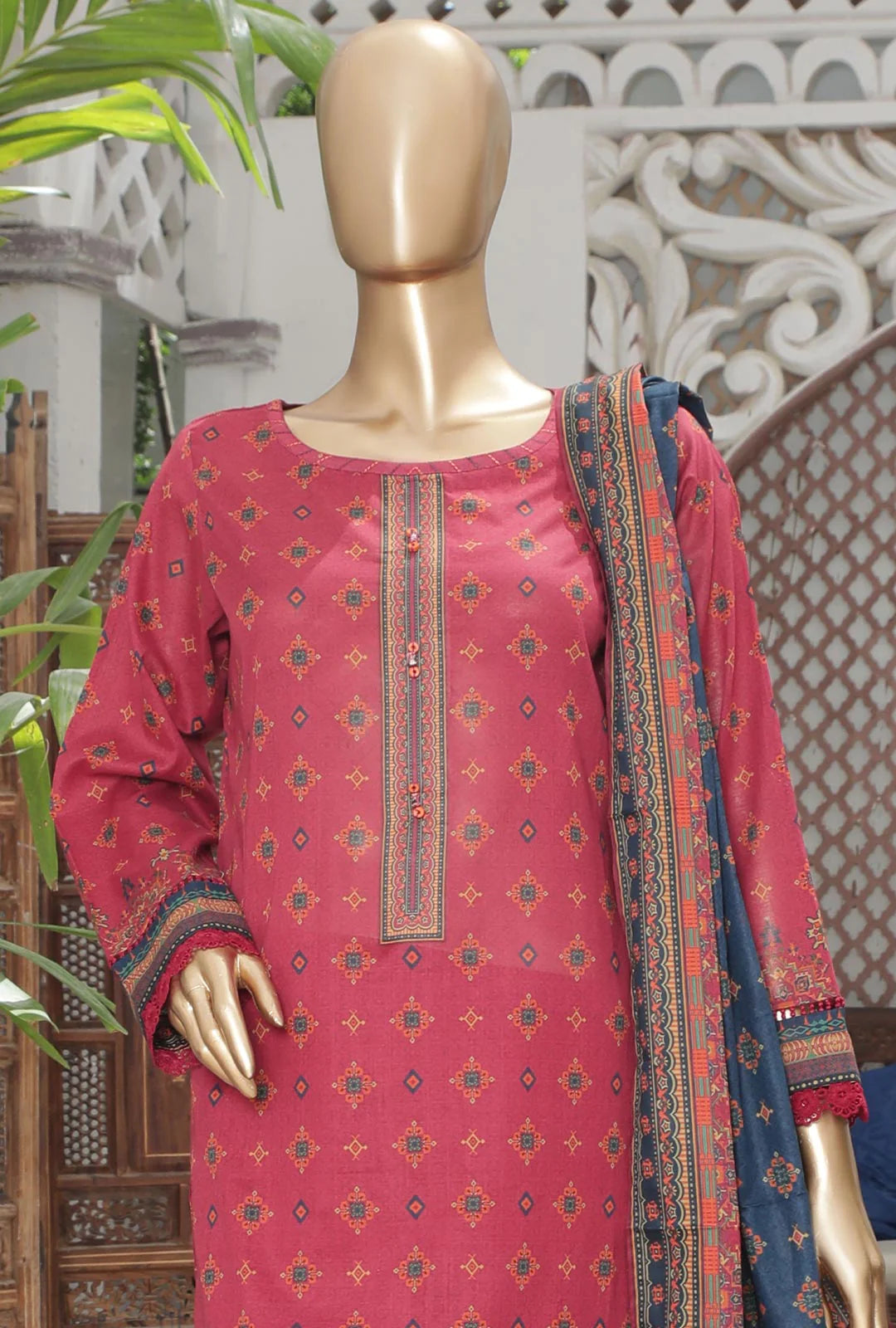 D#40 HZ Platinum Digital Printed Lawn Collection 523 D#40 HZ Platinum Digital Printed Lawn Collection 523