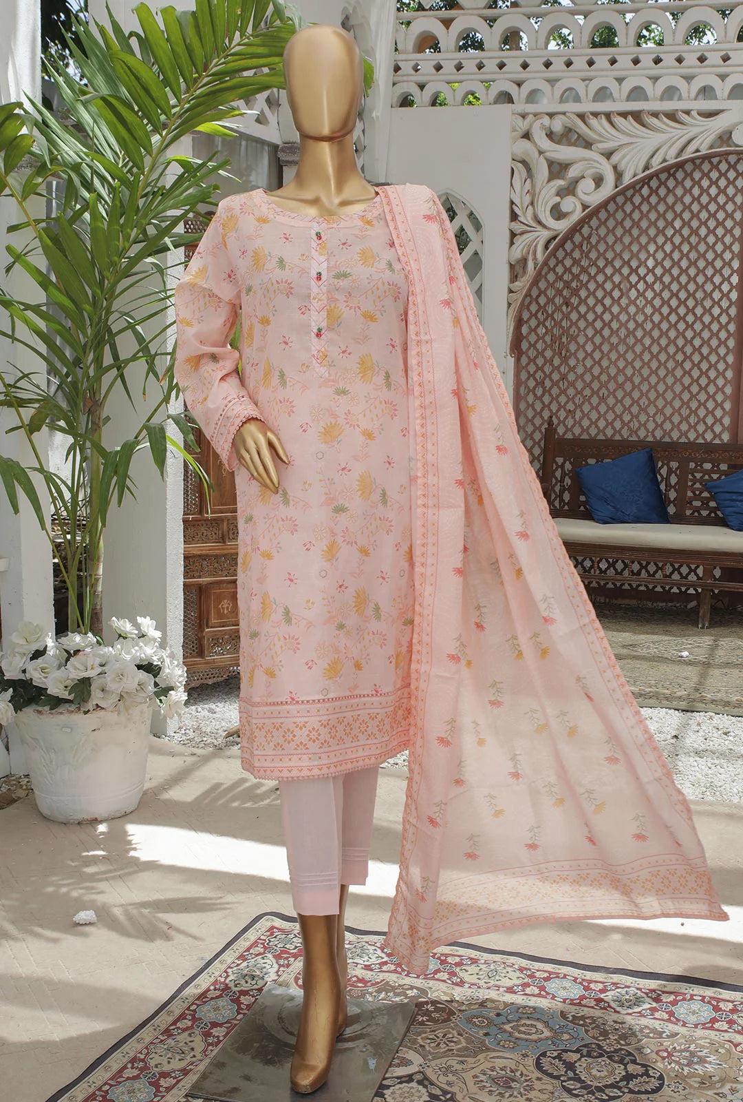 D#44 HZ Platinum Digital Printed Lawn Collection 523 D#44 HZ Platinum Digital Printed Lawn Collection 523