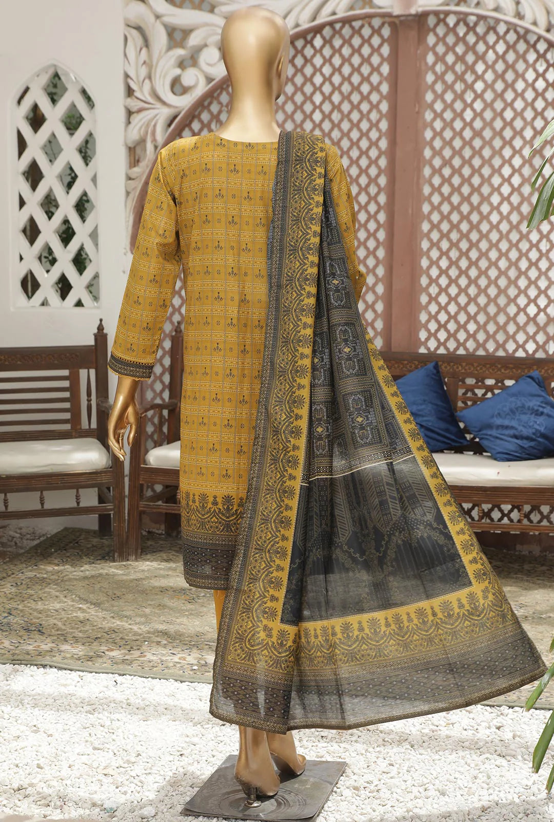 D#35 HZ Platinum Digital Printed Lawn Collection 523 D#35 HZ Platinum Digital Printed Lawn Collection 523