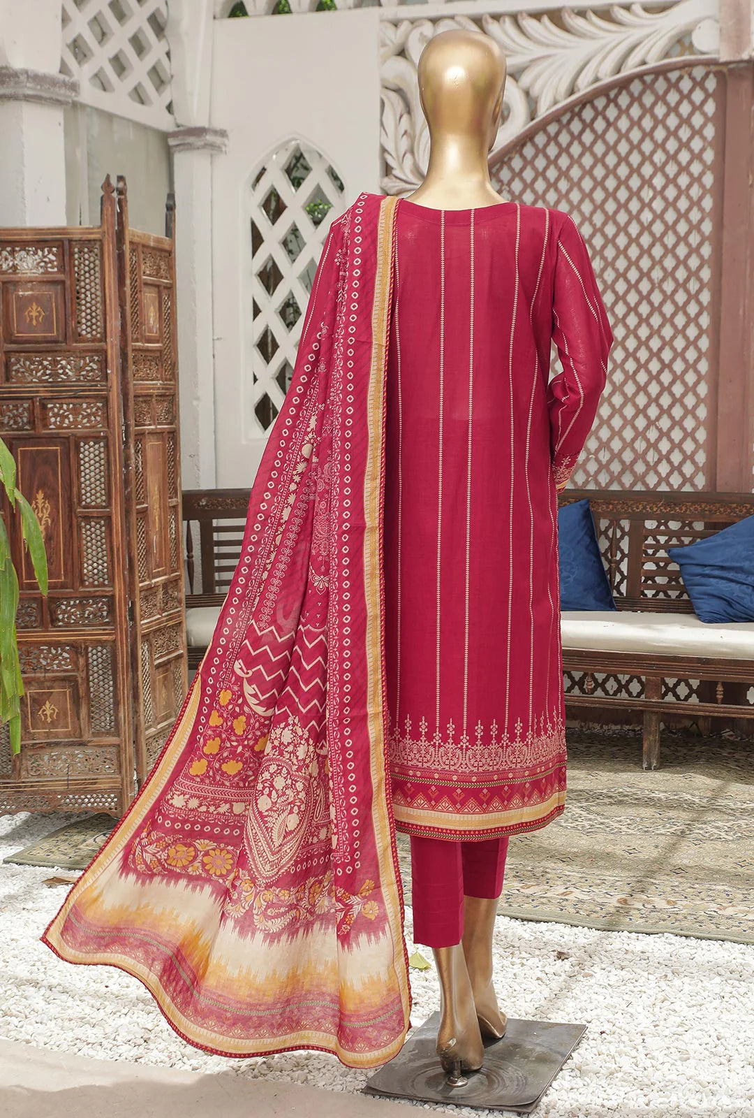 D#33 HZ Platinum Digital Printed Lawn Collection 523 D#33 HZ Platinum Digital Printed Lawn Collection 523
