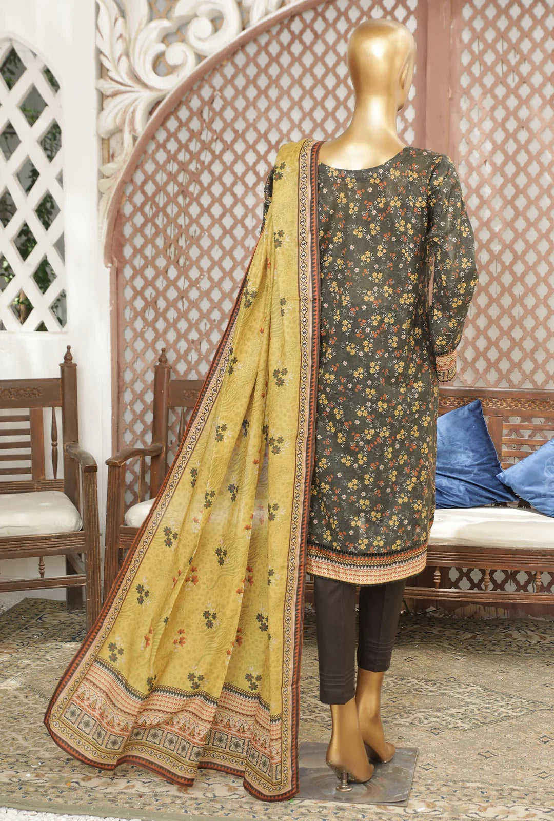 D#29 HZ Platinum Digital Printed Lawn Collection 523 D#29 HZ Platinum Digital Printed Lawn Collection 523