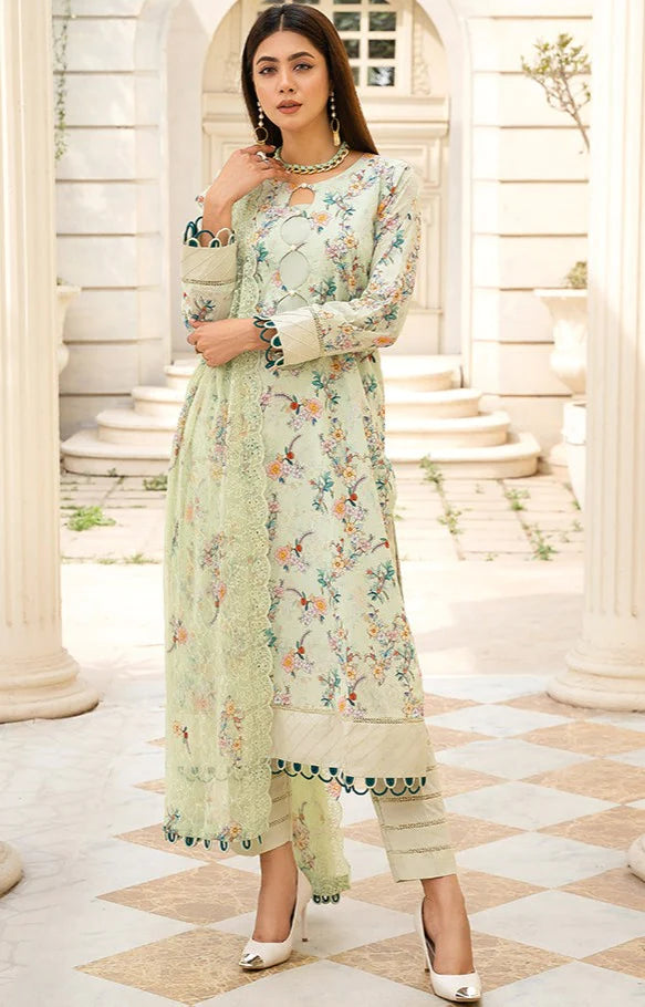 D#01 AlZohaib Sunshine Bloom Bamber Chikankari Dupatta Collection 523 D#01 AlZohaib Sunshine Bloom Bamber Chikankari Dupatta Collection 523