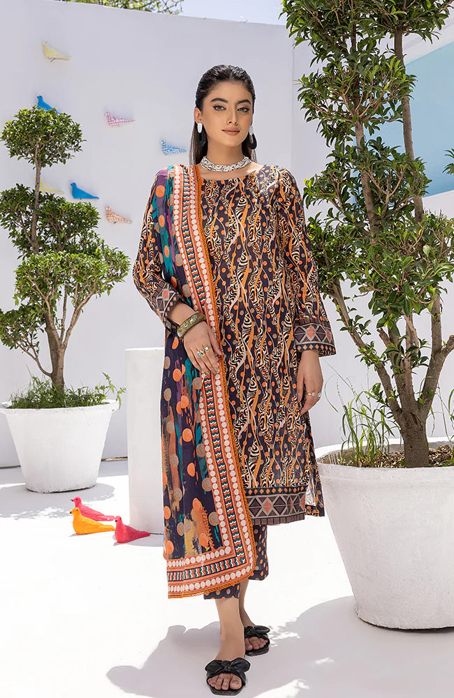 D#10 AlZohaib Coco Popup Digital Printed Lawn Collection 523 V-2 D#10 AlZohaib Coco Popup Digital Printed Lawn Collection 523 V-2
