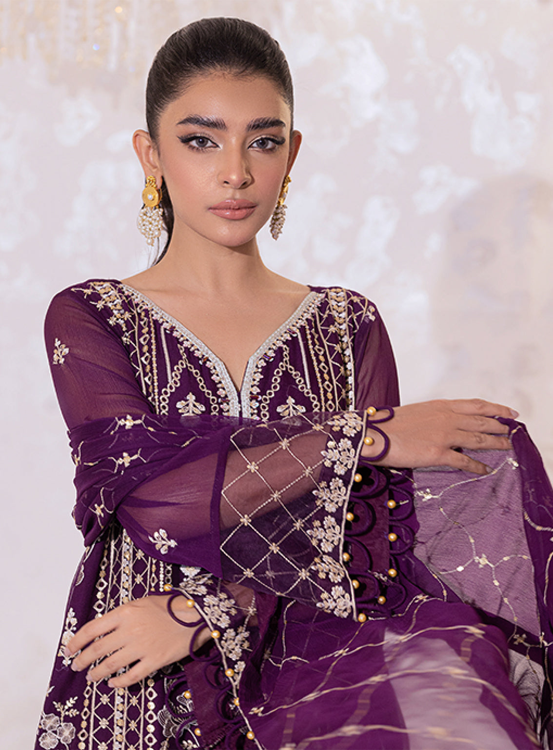 D#071 Shamooz Seher Luxury Emb Chiffon Collection 923 D#071 Shamooz Seher Luxury Emb Chiffon Collection 923
