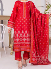 Daman By VS Textile Printed Cambric Unstitched 3 Piece Suit - 2522B