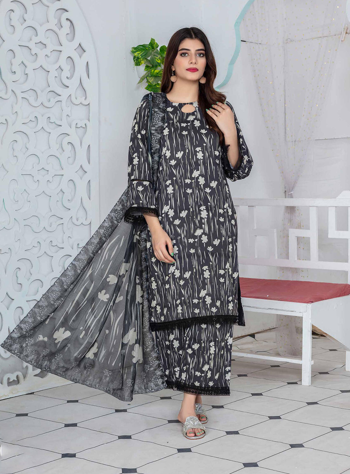 D#10 Feroza Digtal Printed Winter Collection 923 D#10 Feroza Digtal Printed Winter Collection 923