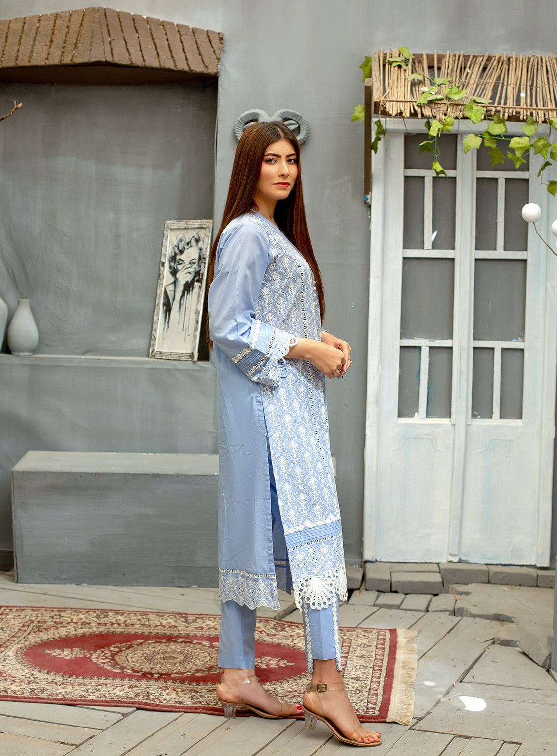 D#USA-1029 Addee Emb Unstitched Collection 923 D#USA-1029 Addee Emb Unstitched Collection 923