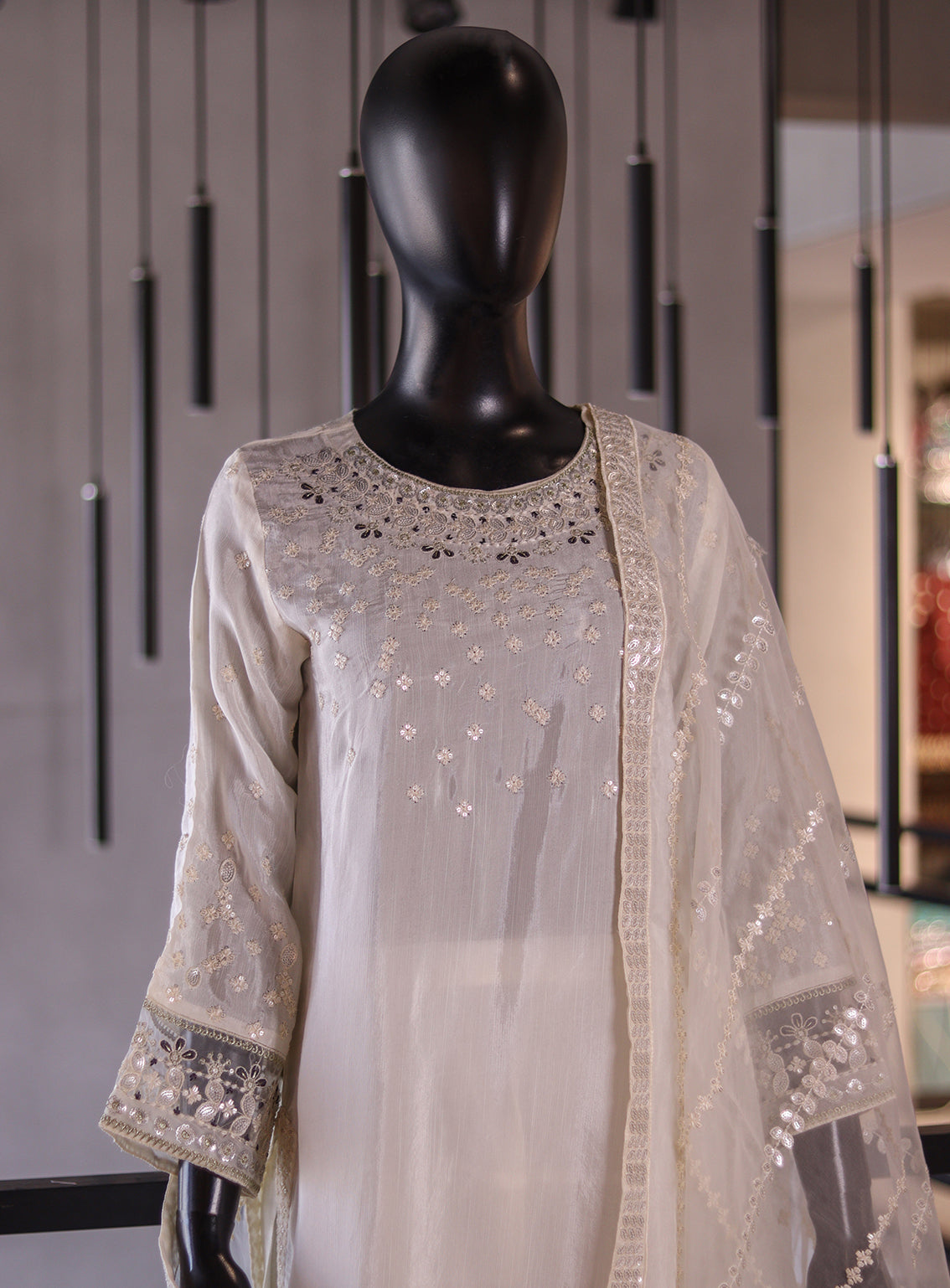 Raad Luxury Embroidered Raw Silk 3 Piece Stitched Suit RD24LEF RA15-8284 Raad Luxury Embroidered Raw Silk 3 Piece Stitched Suit RD24LEF RA15-8284