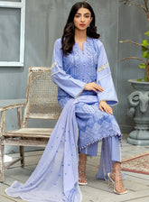 D#USA-1026 Addee Emb Unstitched Collection 923