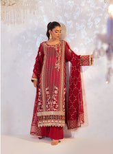 D#068 Shamooz Seher Luxury Emb Chiffon Collection 923