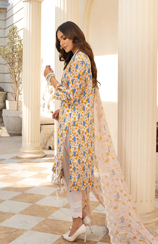 D#12 AlZohaib Sunshine Bloom Bamber Chikankari Dupatta Collection 523 D#12 AlZohaib Sunshine Bloom Bamber Chikankari Dupatta Collection 523