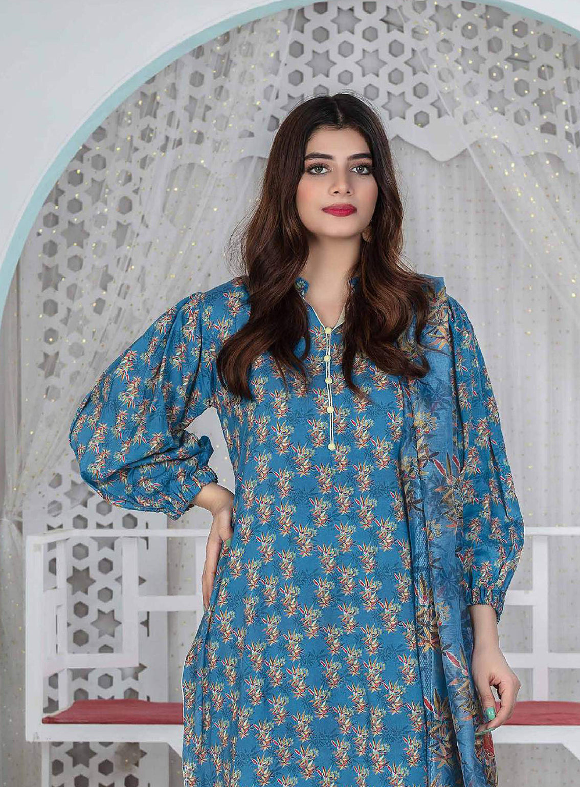 D#12 Feroza Digtal Printed Winter Collection 923 D#12 Feroza Digtal Printed Winter Collection 923