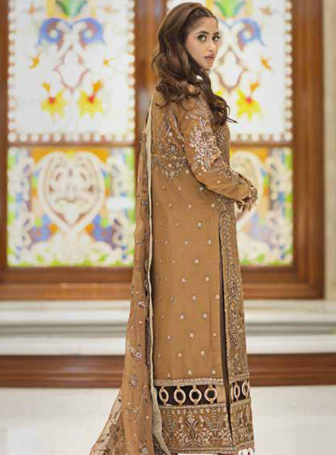 Ishq-e-Aatish By Emaan Adeel Embroidered Chiffon Unstitched 3 Piece Suit - 05 Ishq-e-Aatish By Emaan Adeel Embroidered Chiffon Unstitched 3 Piece Suit - 05