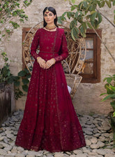 Iznik Embroidered Chiffon Unstitched 3 Piece Suit - 29