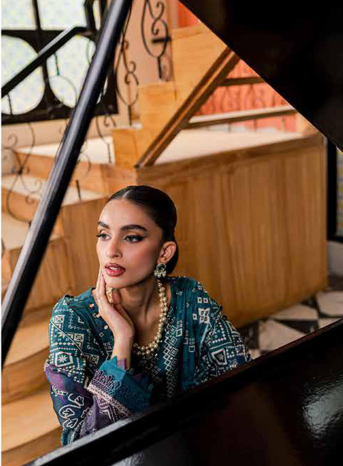 Signature Prints By Nureh Printed Marina Unstitched 3 Piece Suit - 78 Signature Prints By Nureh Printed Marina Unstitched 3 Piece Suit - 78