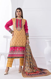 D#13 AlZohaib Anum Digital Printed Lawn Collection 523 V-2