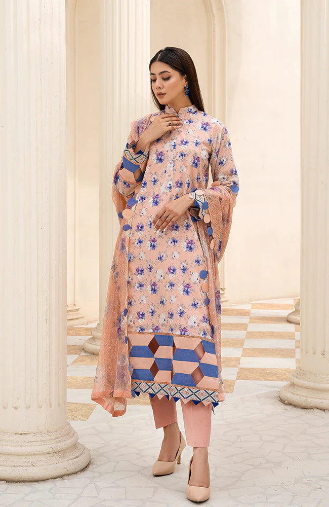 D#13 AlZohaib Sunshine Bloom Bamber Chikankari Dupatta Collection 523 D#13 AlZohaib Sunshine Bloom Bamber Chikankari Dupatta Collection 523