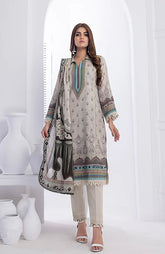 D#14 AlZohaib Anum Digital Printed Lawn Collection 523 V-2