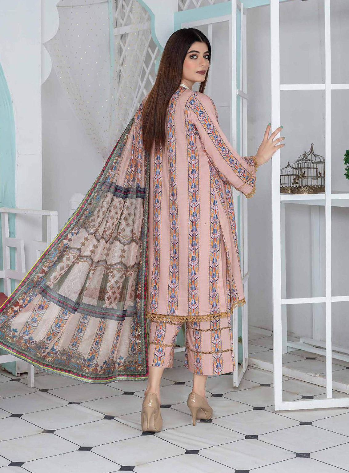 D#02 Feroza Digtal Printed Winter Collection 923 D#02 Feroza Digtal Printed Winter Collection 923