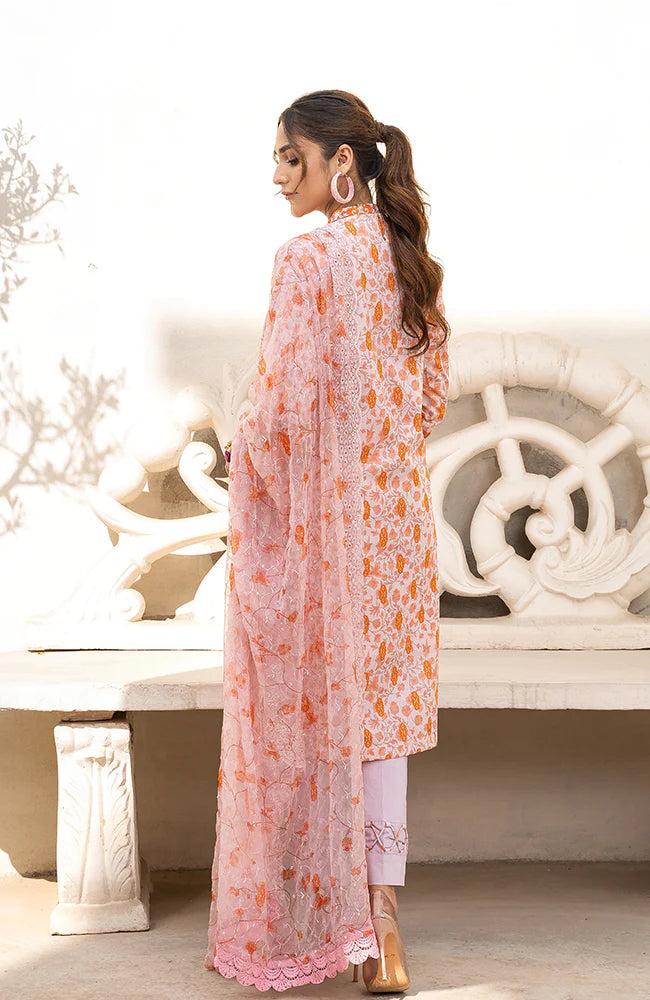 D#15 AlZohaib Sunshine Bloom Bamber Chikankari Dupatta Collection 523 D#15 AlZohaib Sunshine Bloom Bamber Chikankari Dupatta Collection 523