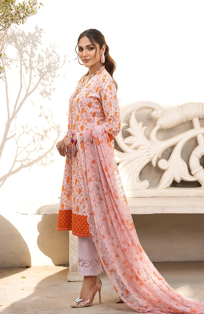 D#15 AlZohaib Sunshine Bloom Bamber Chikankari Dupatta Collection 523 D#15 AlZohaib Sunshine Bloom Bamber Chikankari Dupatta Collection 523